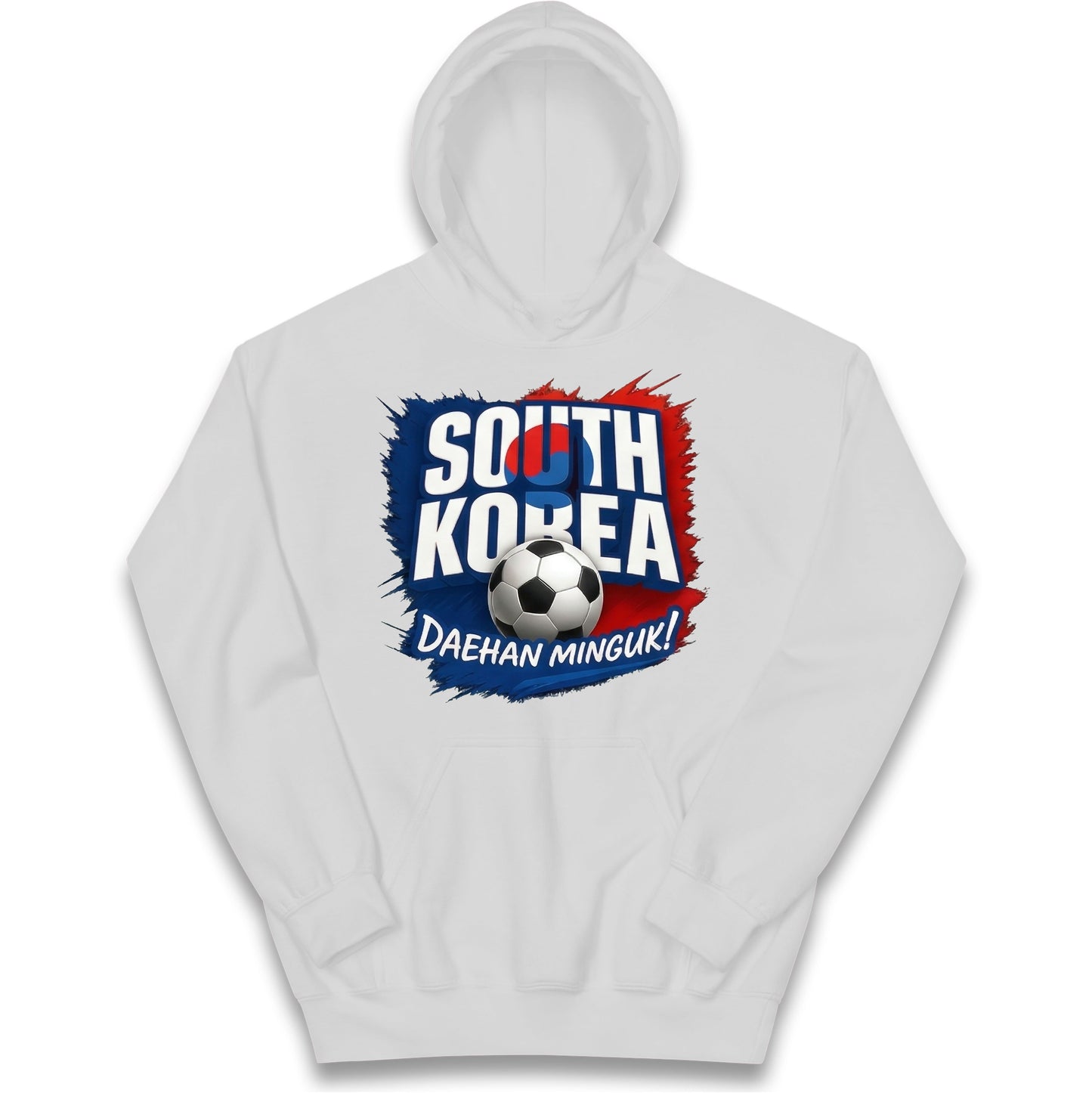South Korea Football Kids Hoodie