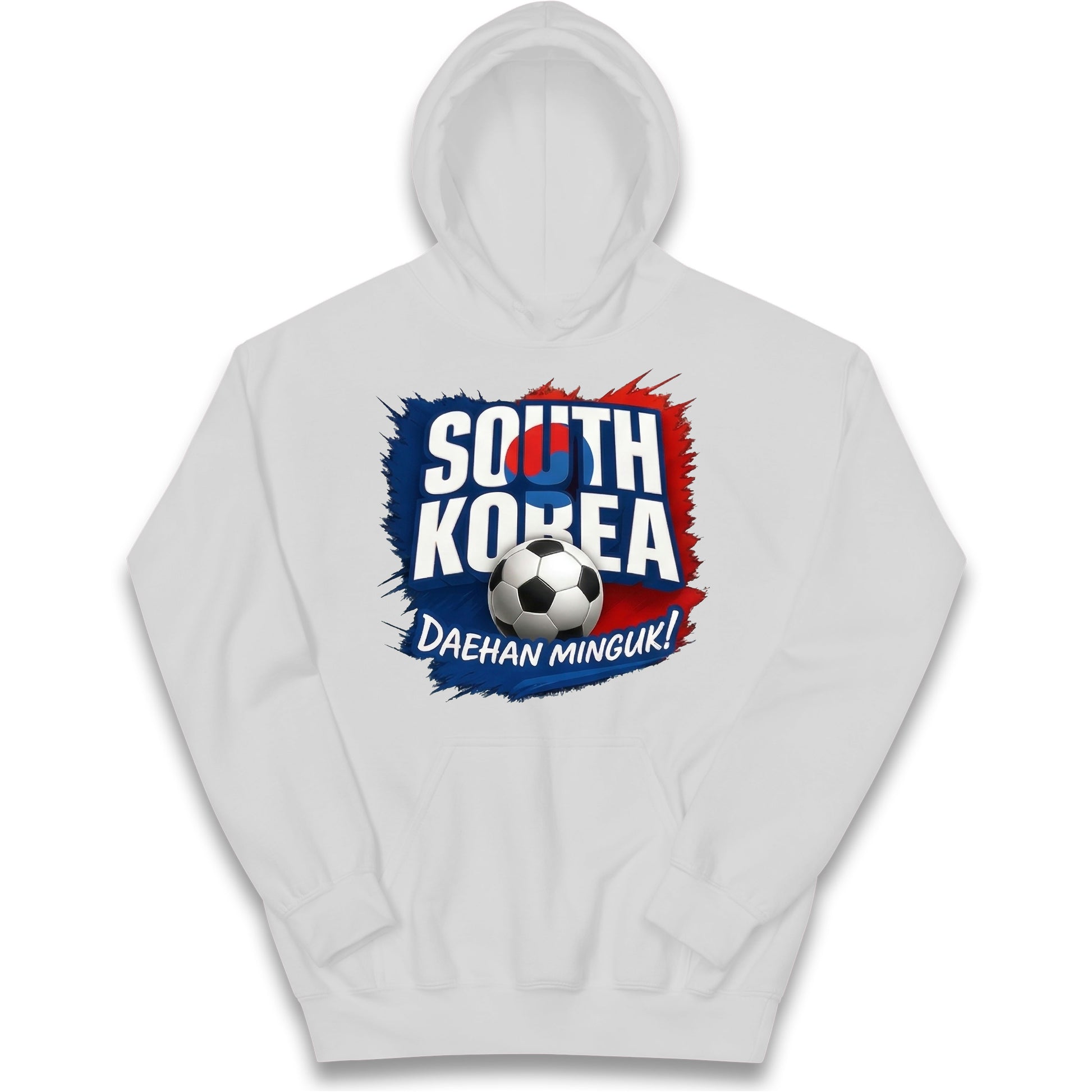 South Korea Football Kids Hoodie