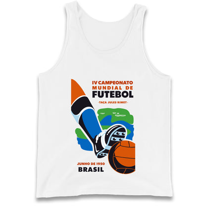Brasil 1950 Retro World Cup Tank Top