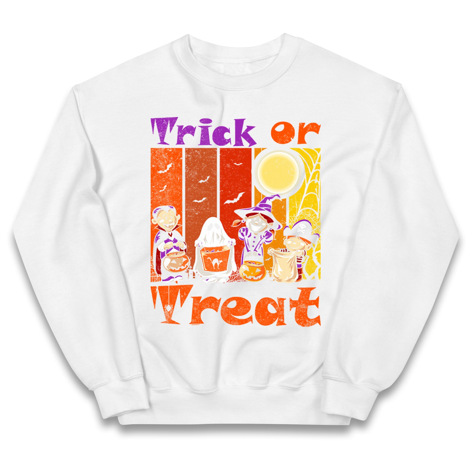 Scary Vampire Trick Or Treat Halloween Jumper
