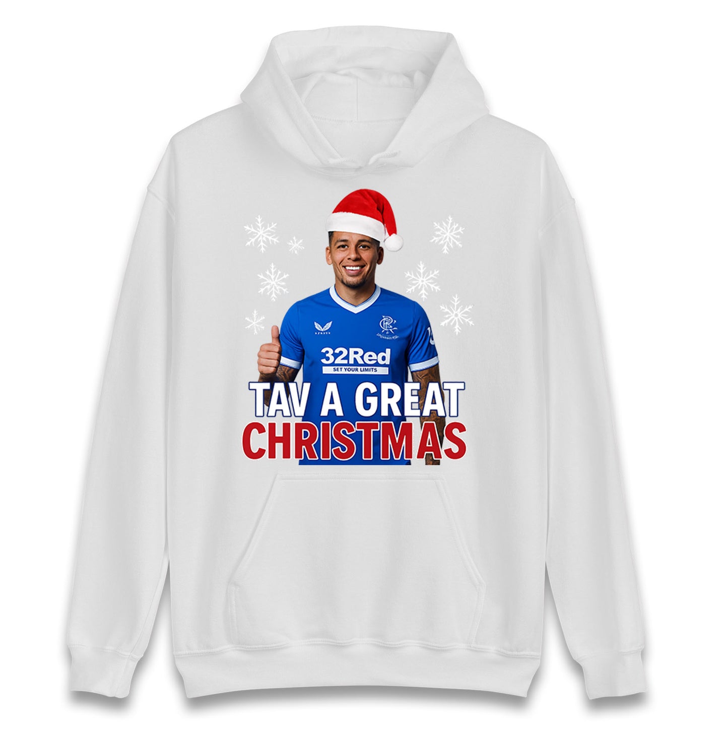 Tav a Great Christmas Rangers Hoodie