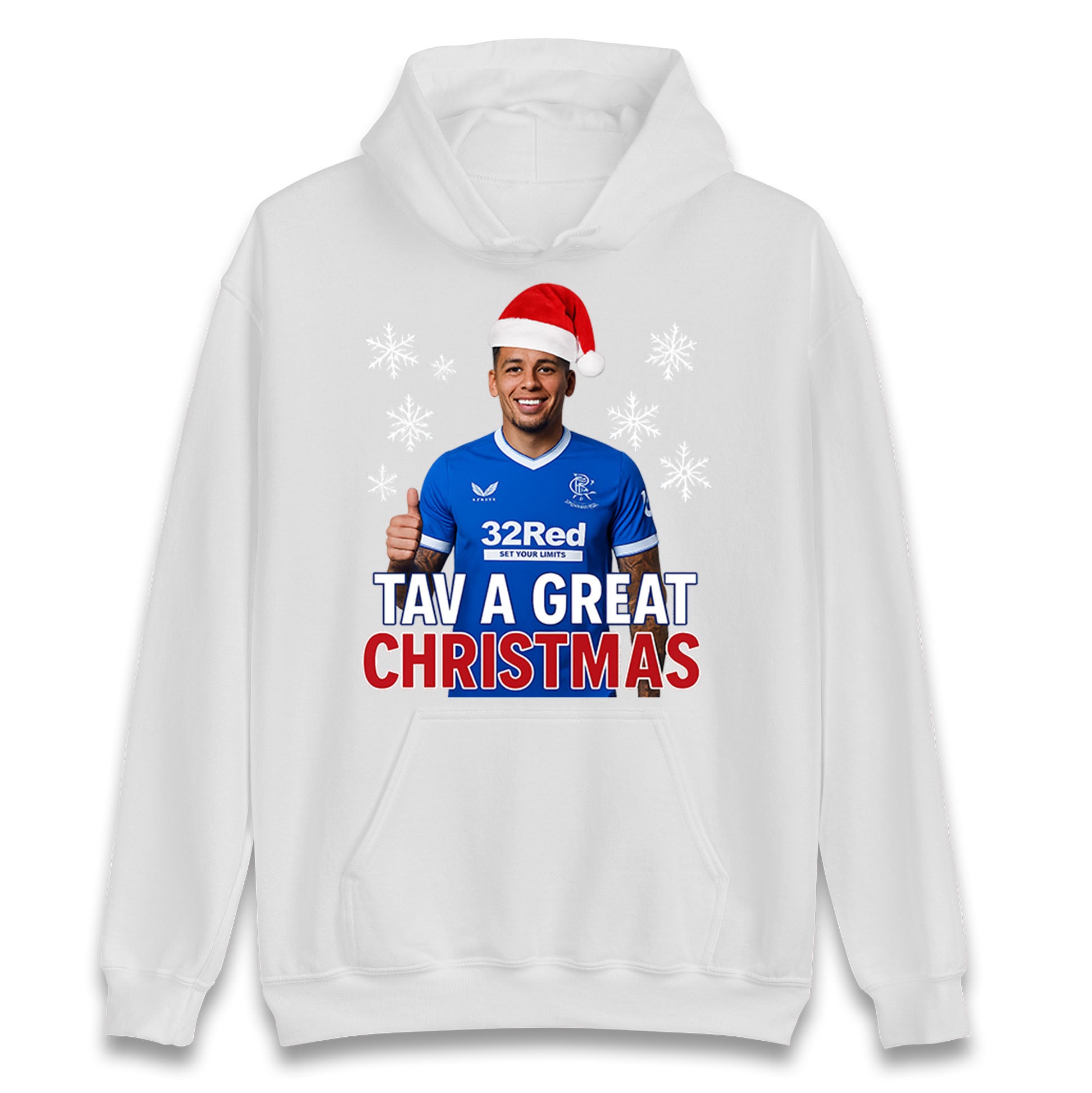 Tav a Great Christmas Rangers Hoodie