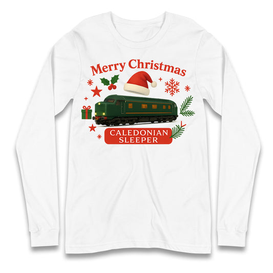 Caladonian Sleeper Christmas Longsleeve T Shirt 