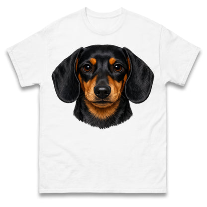 Dachshund Dog Face T Shirt