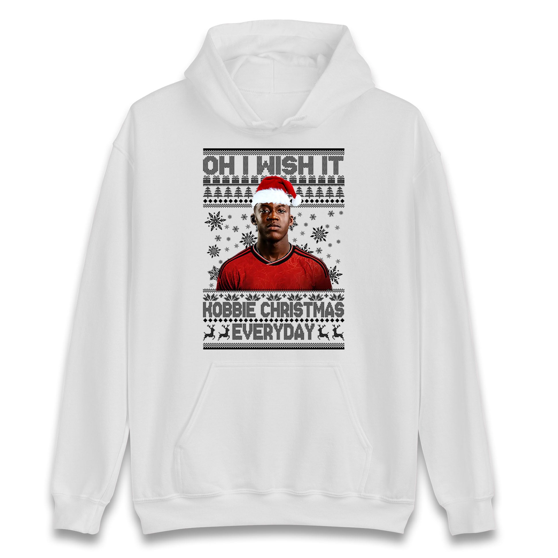 Kobbie Mainoo Christmas Hoodie