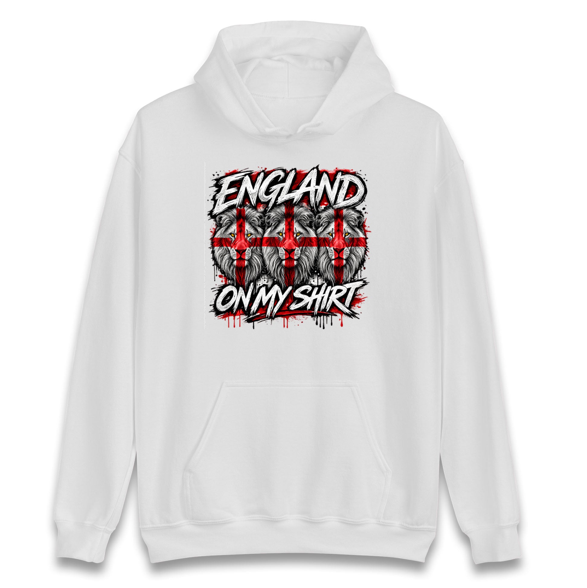 England 3 Lions World Cup 2026 Hoodie