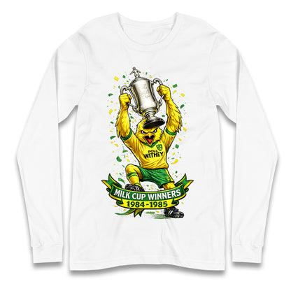 Norwich City Milk Cup Winners Longsleeve T Shirt