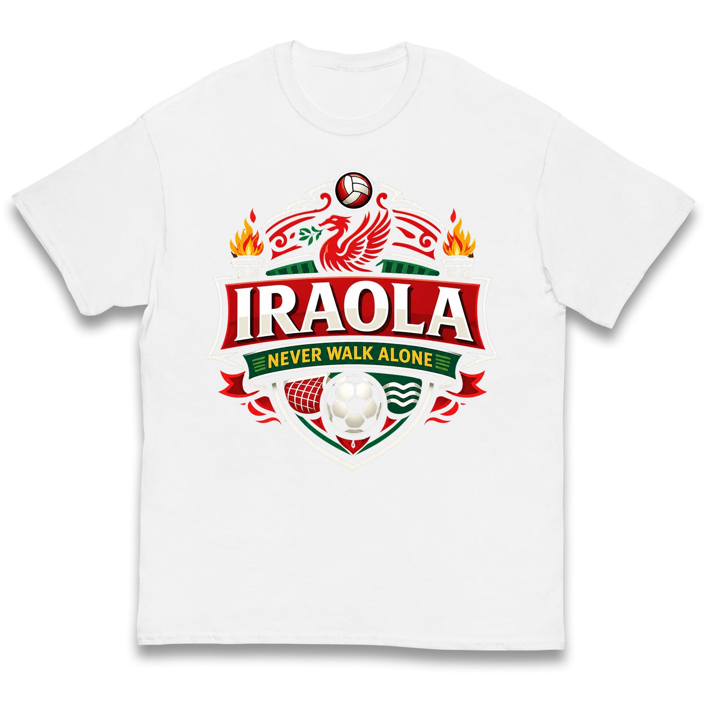 Andoni Iraola Never Walk Alone Kids T Shirt