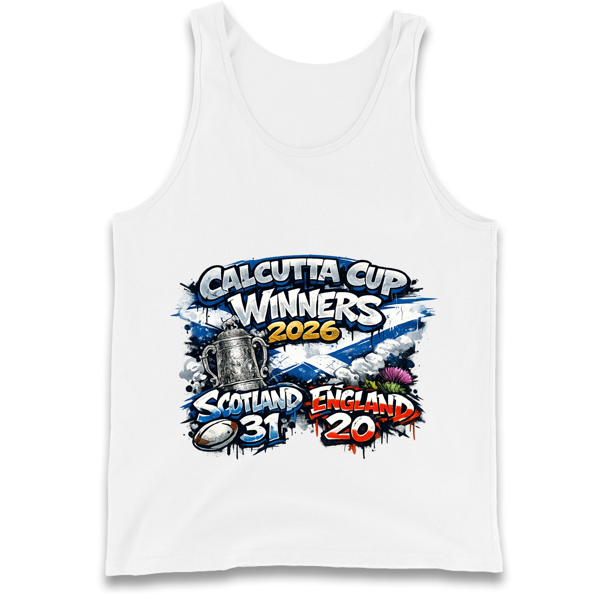Scotland Calcutta Cup Winners 2026 Tank Top