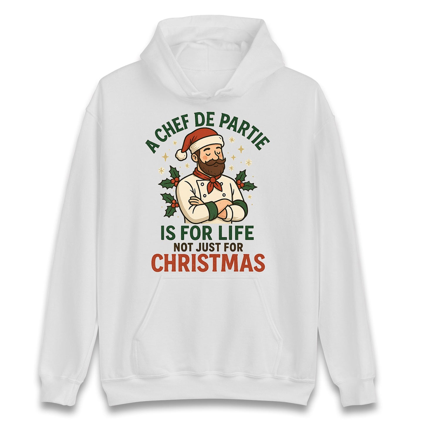 Chef De Partie Christmas Hoodie