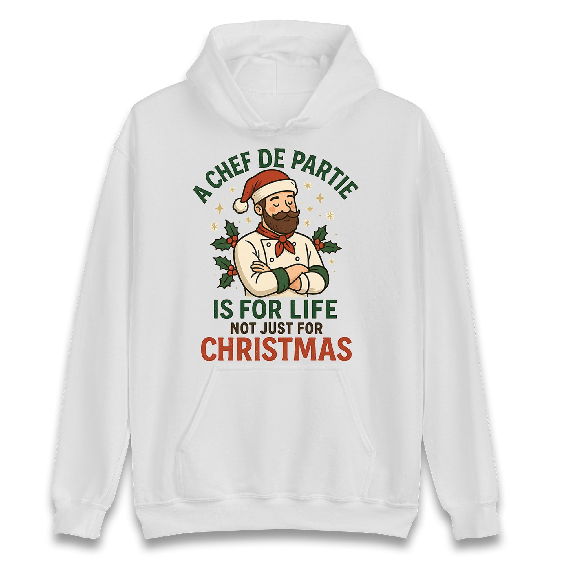 Chef De Partie Christmas Hoodie