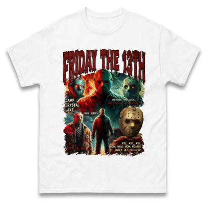 Jason voorhees Friday The 13th Halloween Bootleg T Shirt