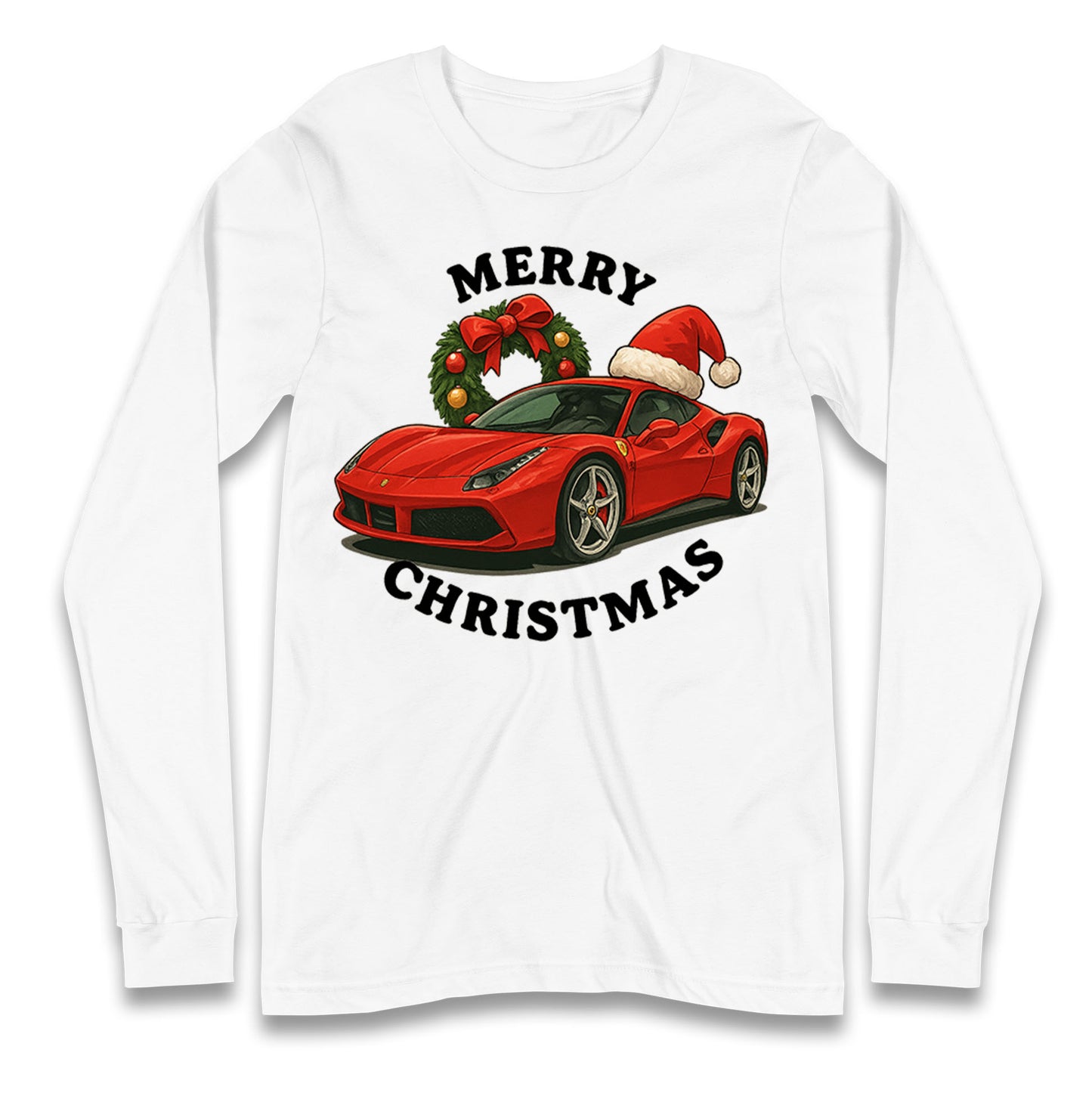 Ferrari Christmas Longsleeve T Shirt