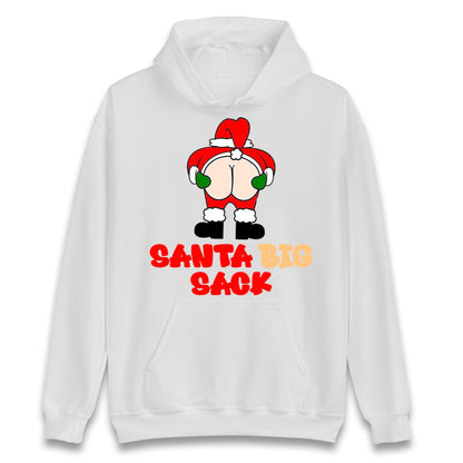Christmas Santa Big Sack Funny Hoodie