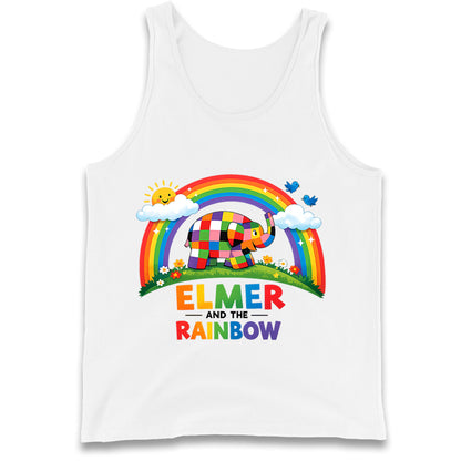 Elmer And The Rainbow Tank Top
