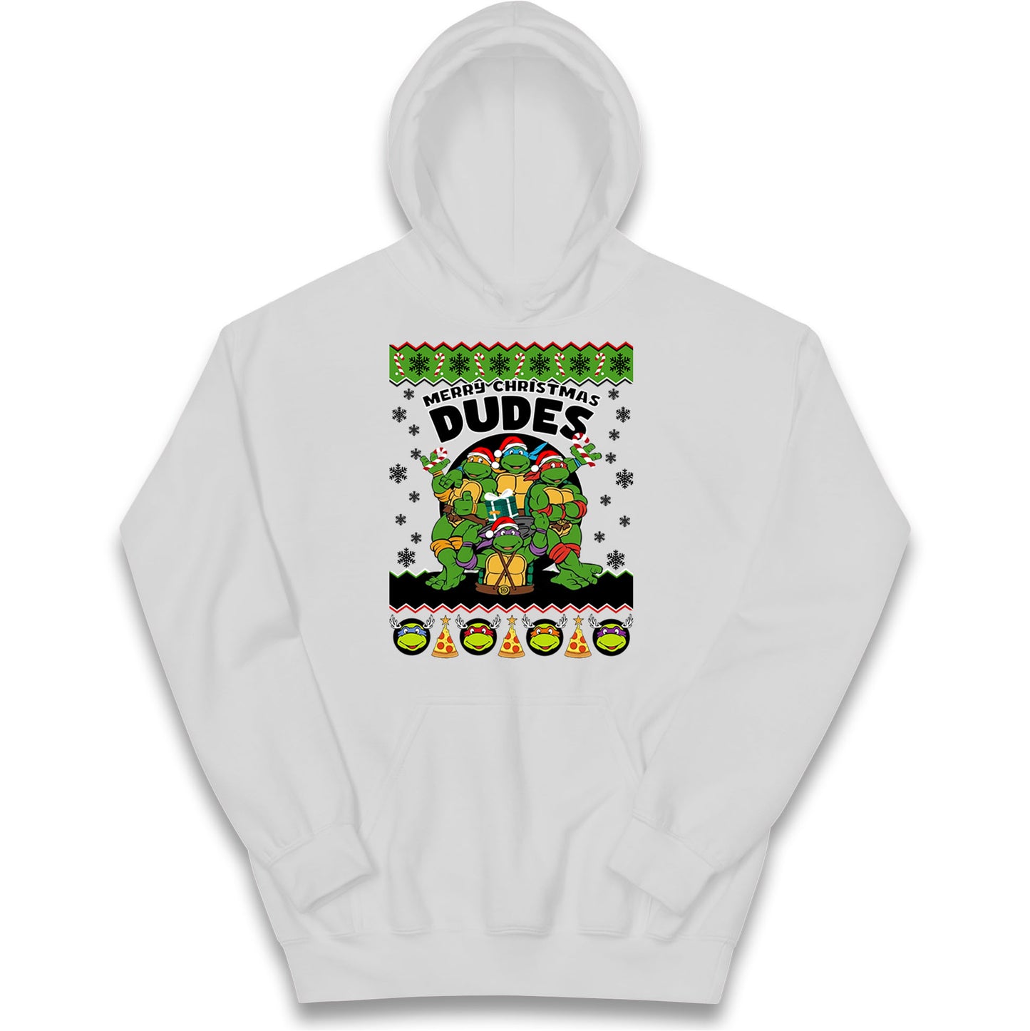 Ninja Turtles Christmas Kids Hoodie