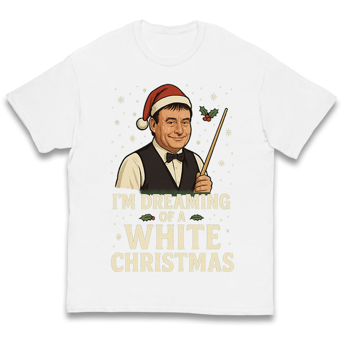 Snooker Christmas Kids T Shirt 