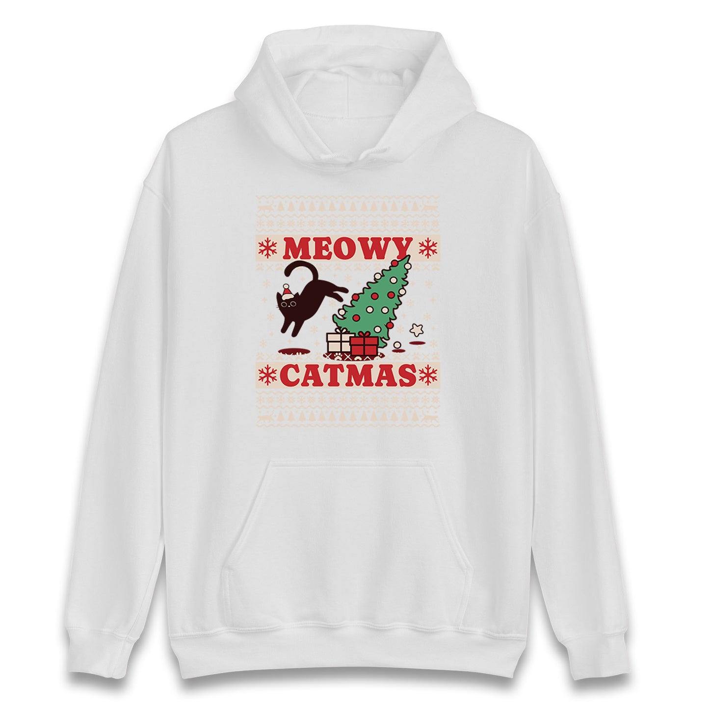 Christmas Cat Hoodie