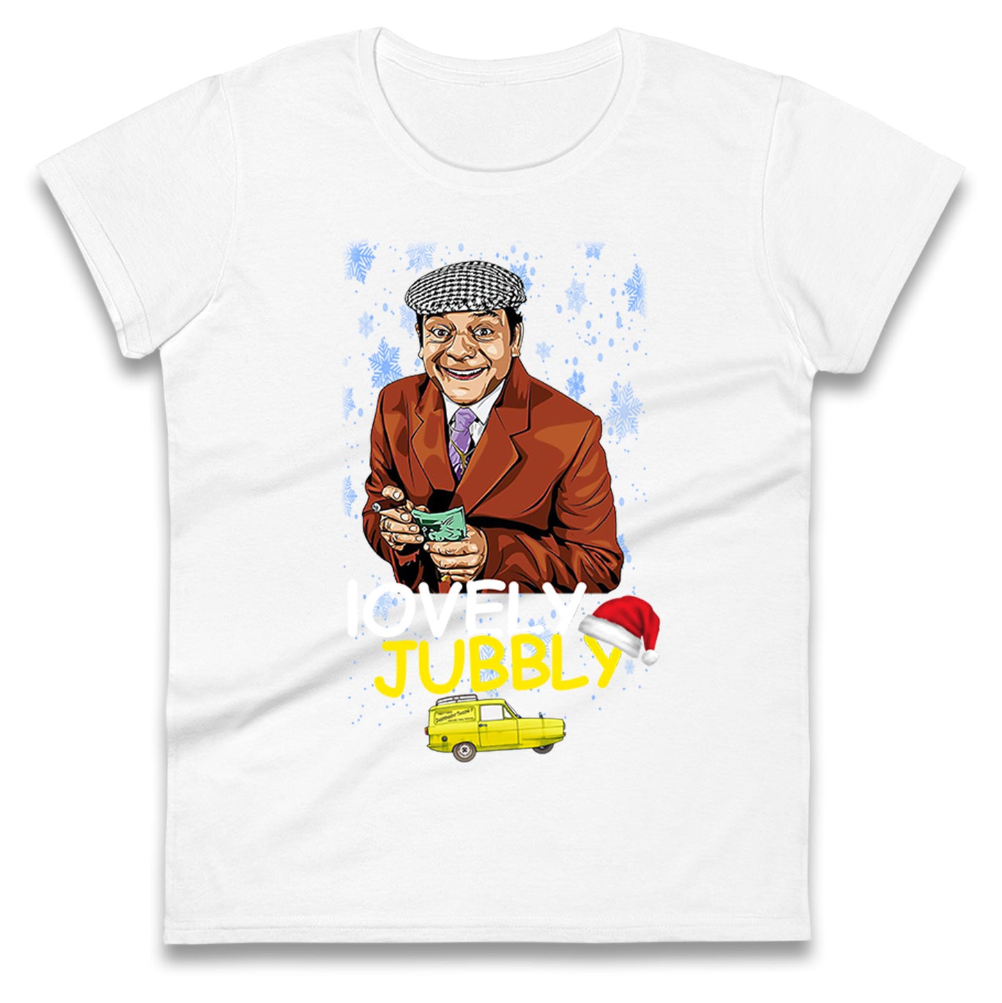 Del Boy Christmas Ladies T Shirt