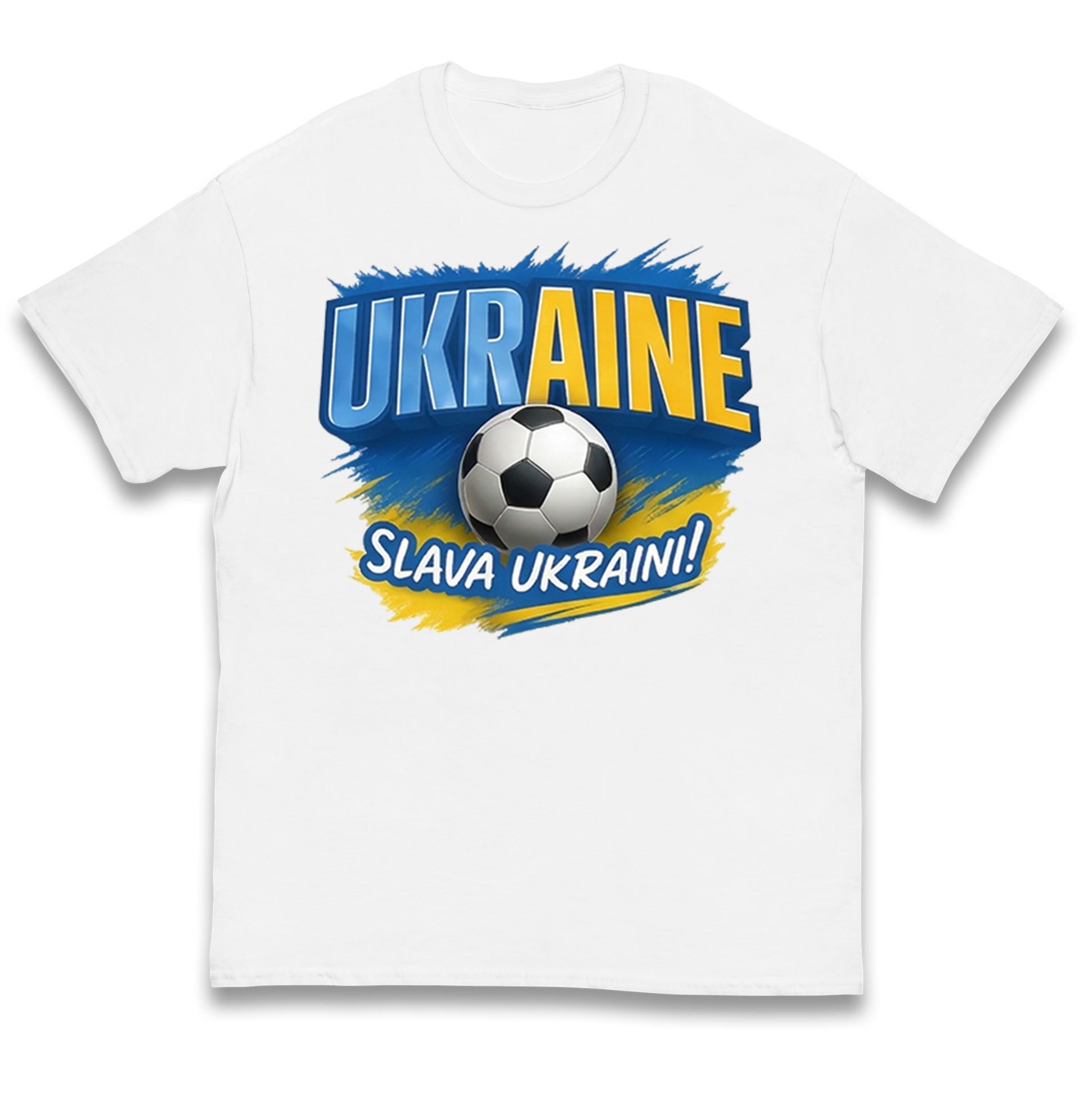 Ukraine Retro World Cup Kids T Shirt