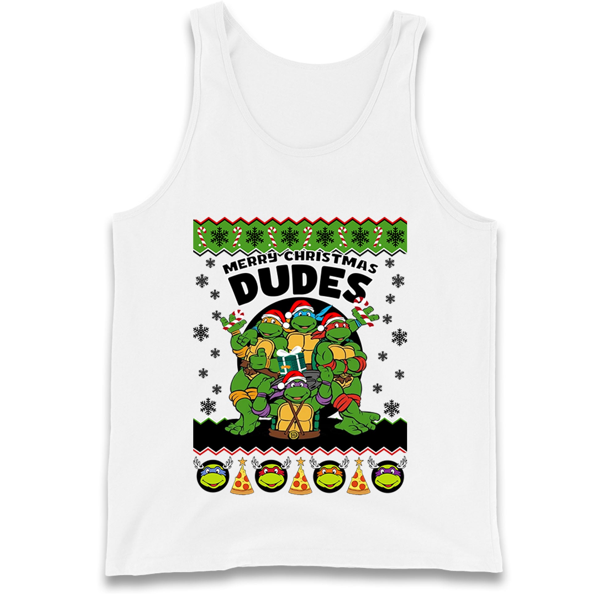 Ninja Turtles Christmas Tank Top