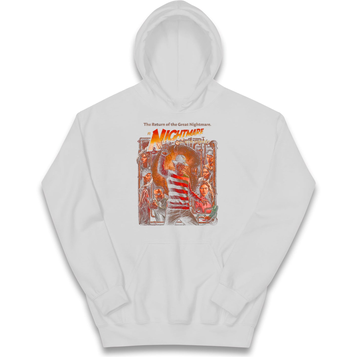 1 2 Freddy's Coming For You Kids Hoodie