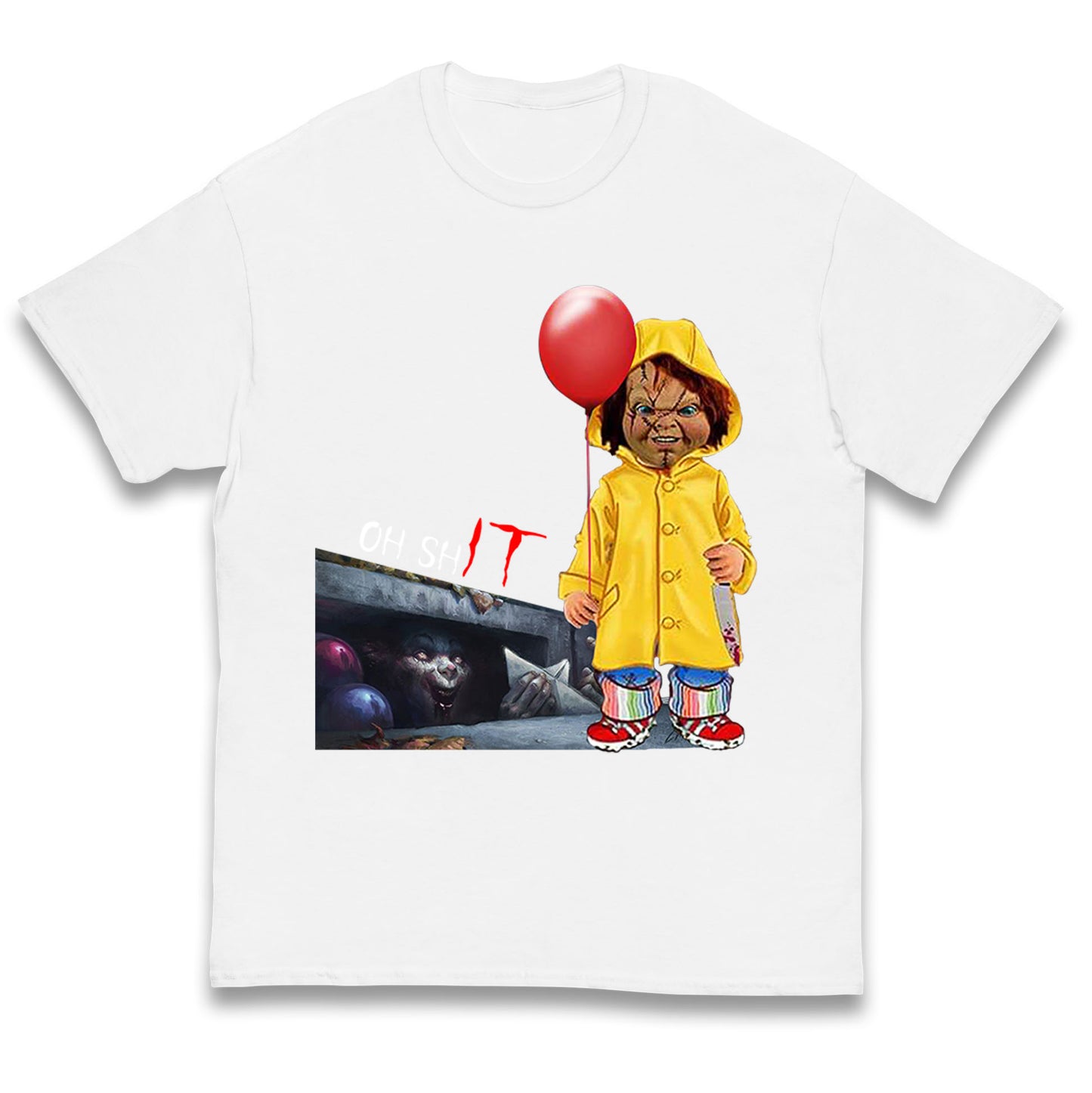 Chucky Doll Horror Halloween Kids T Shirt