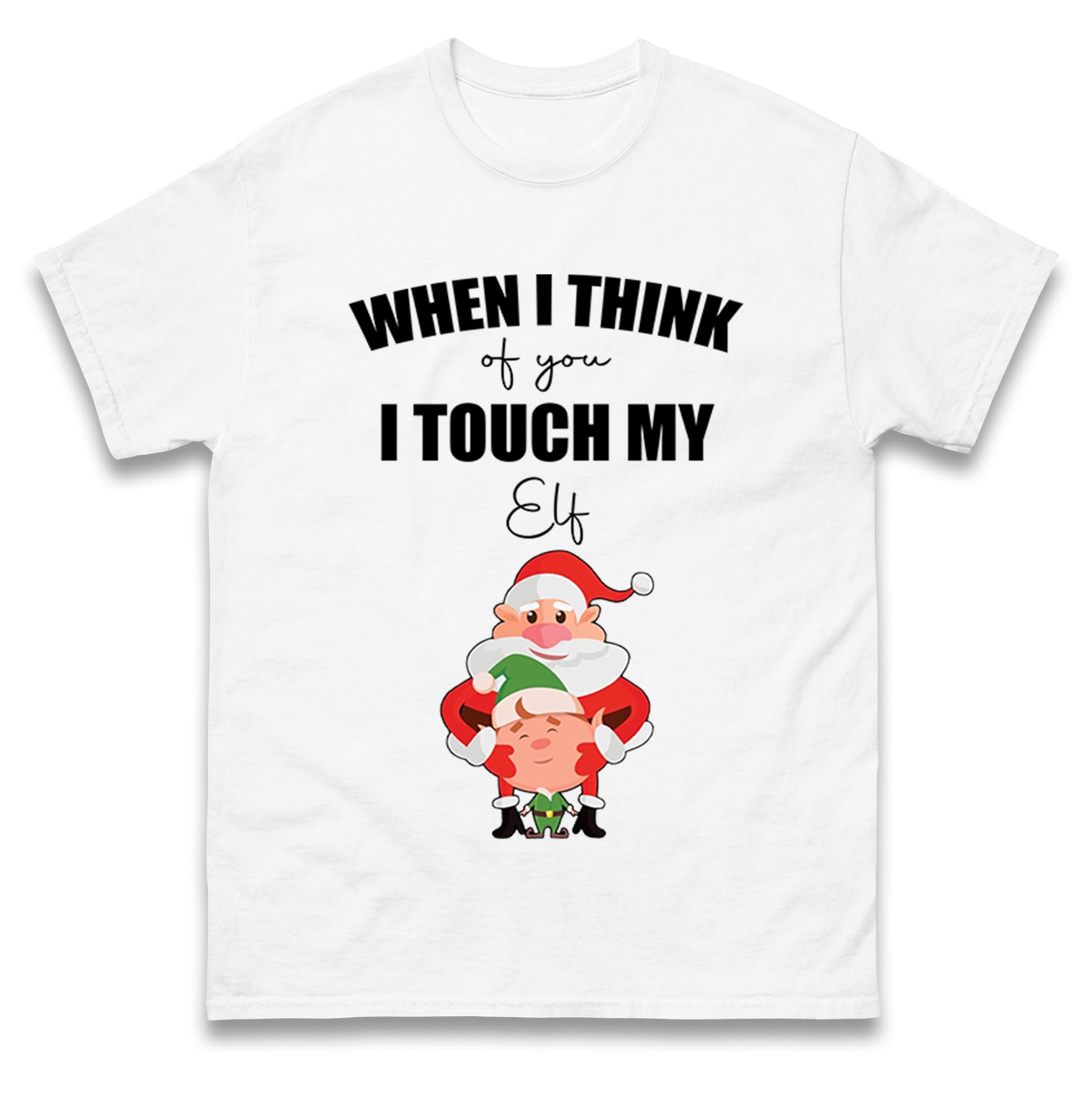 Santa Elf Christmas T Shirt