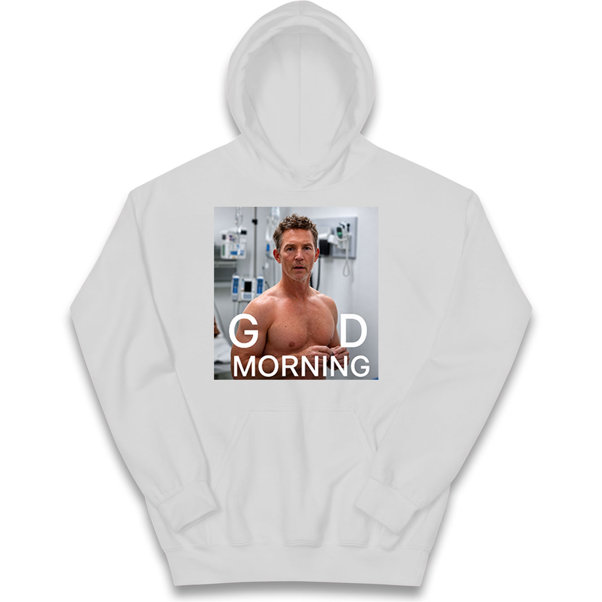 Dr Jack Abbot Shirtless Good Morning Kids Hoodie