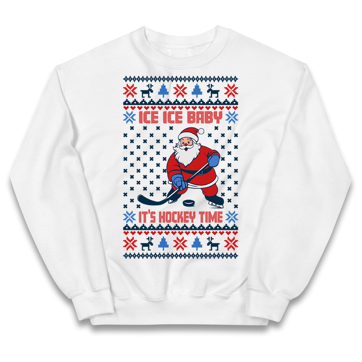 Hockey Christmas Kids Jumper