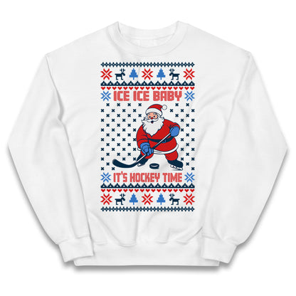 Hockey Christmas Kids Jumper