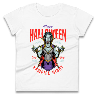 Halloween Vampire Ladies T Shirt