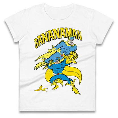 Bananaman Banana Ladies T Shirt