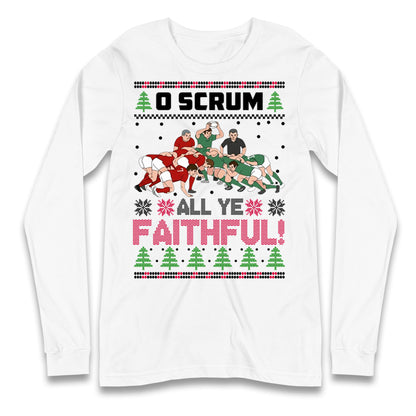 O Come All ye Faithfull Longsleeve T Shirt 