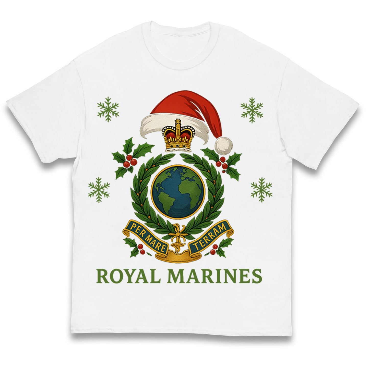 Royal Marines Christmas Kids T Shirt
