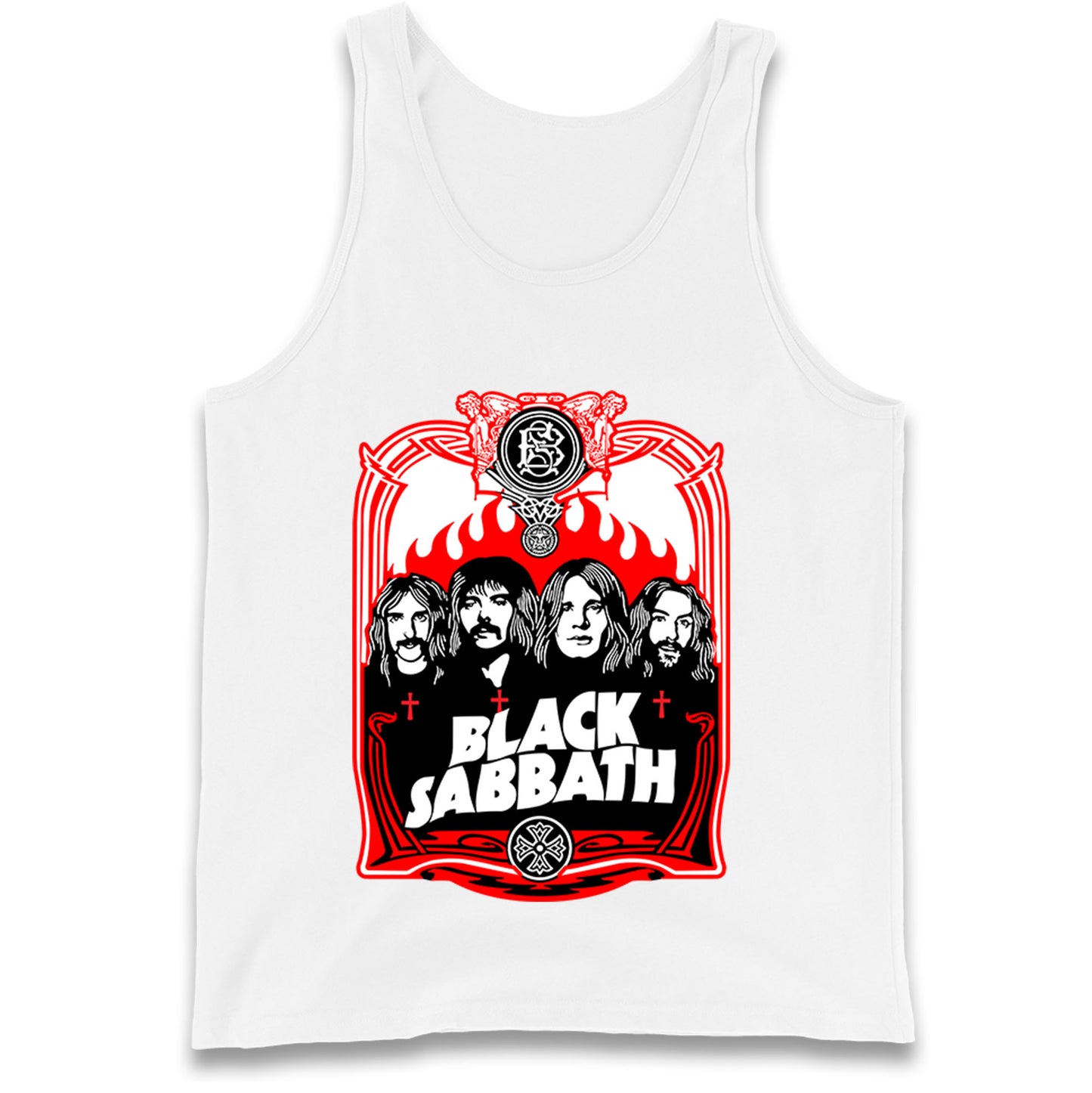 Black Sabbath Band Tank Top