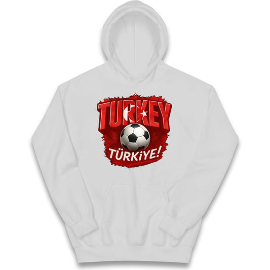 Turkey Retro World Cup Kids Hoodie