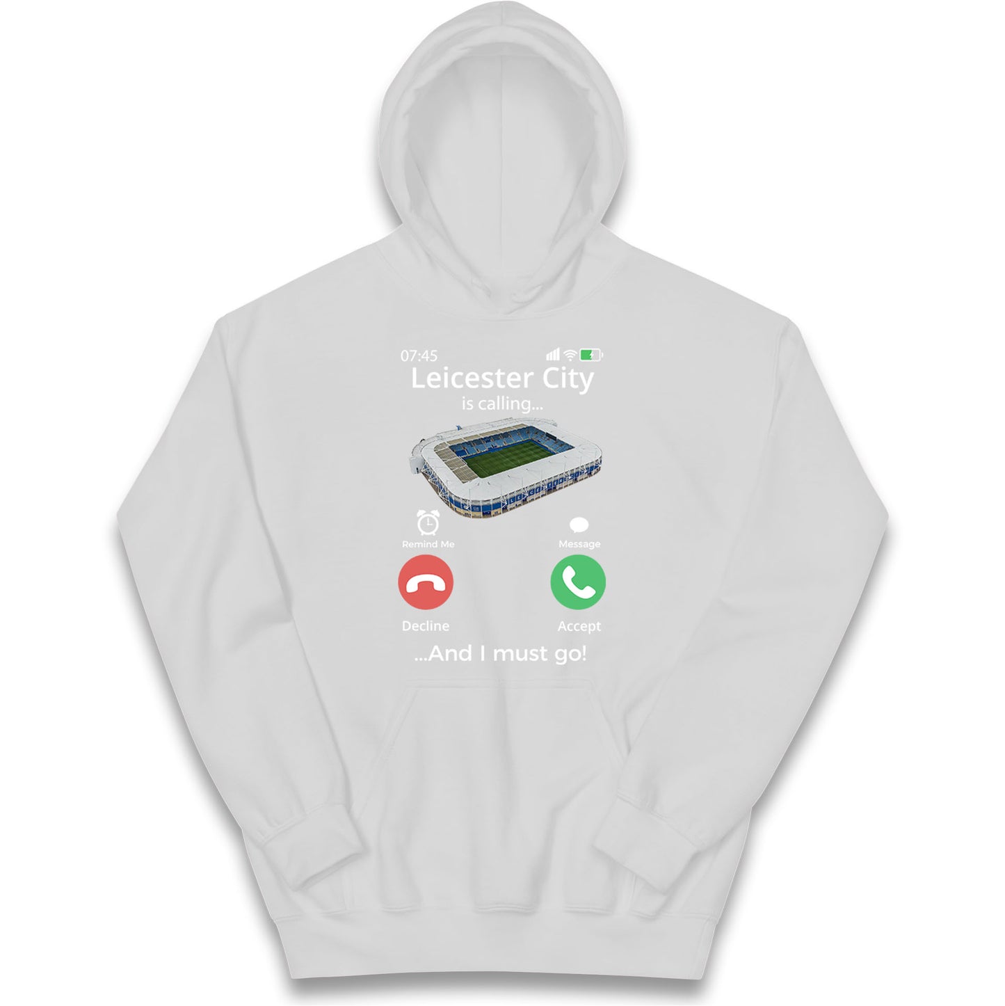 leicester city hoodie