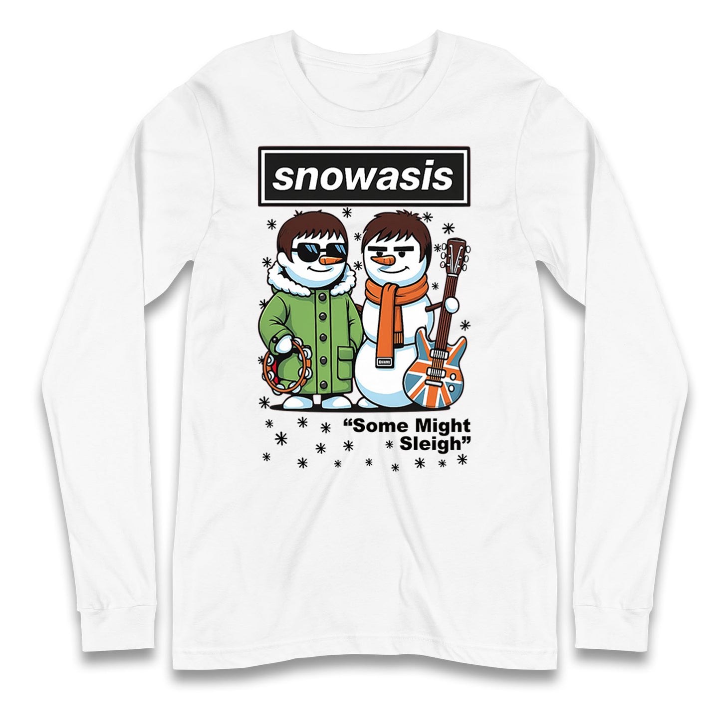 Snowasis Might Sleigh Music Band  Longsleeve T Shirt 