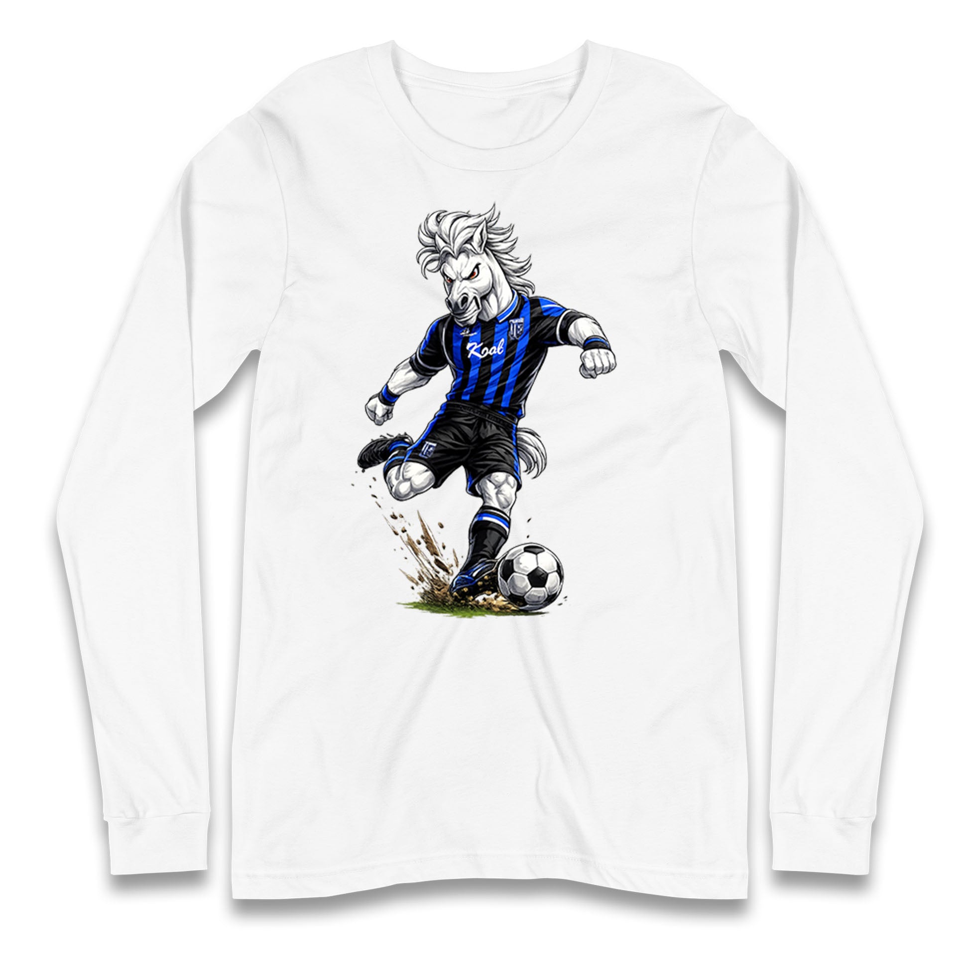 Retro Gillingham Football Longsleeve T Shirt