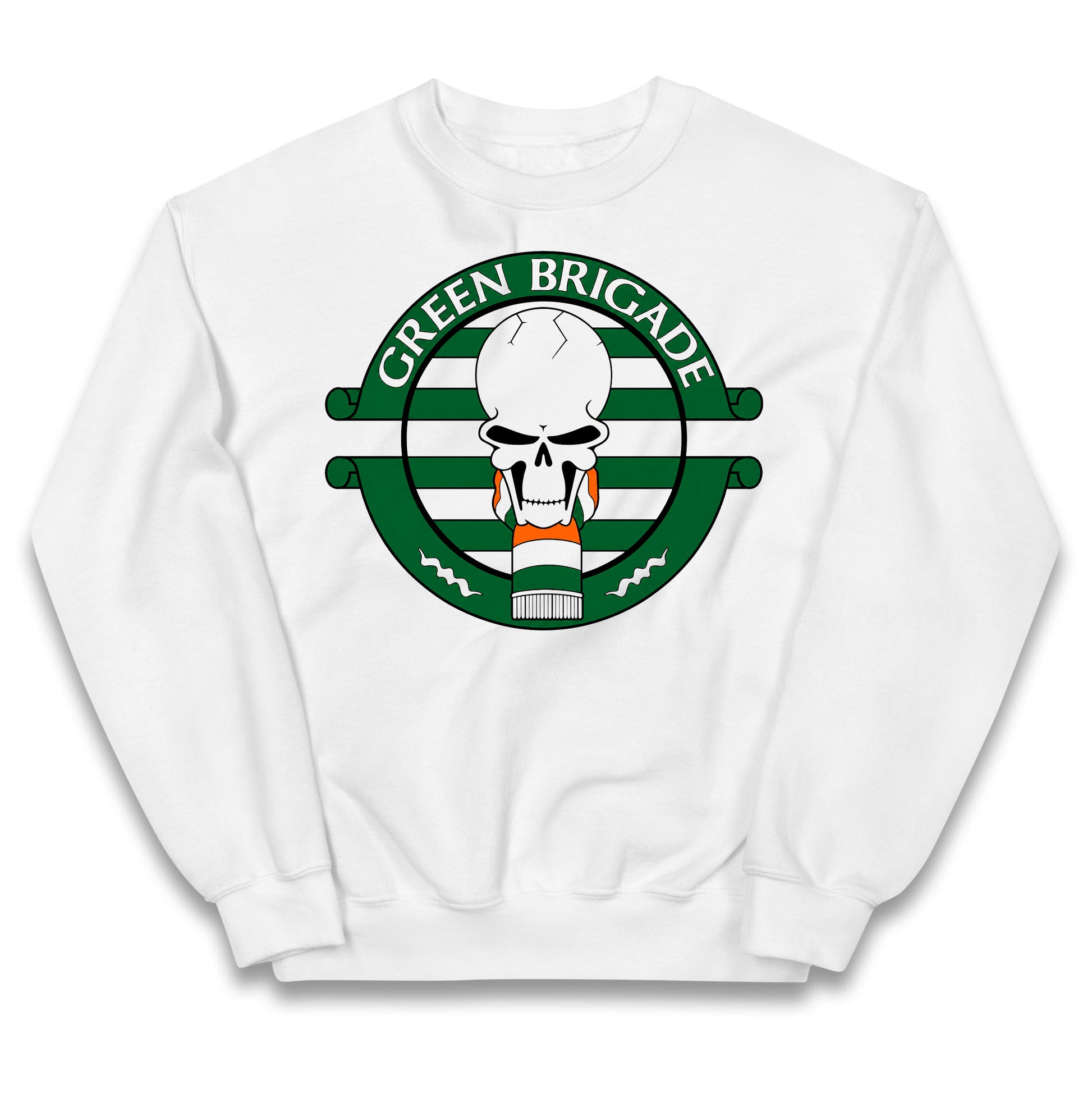 Green Brigade Celtic Football Kids Jumper