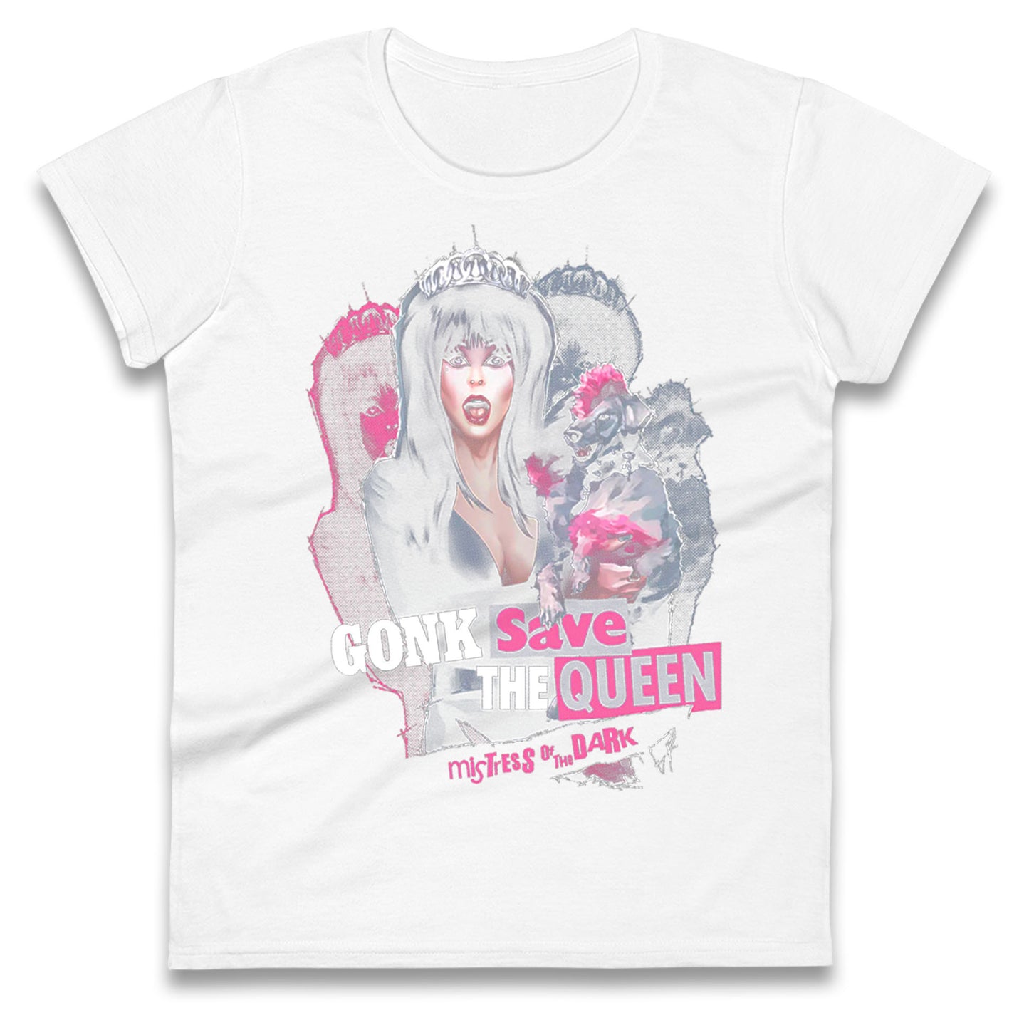 Gonk Save The Queen Ladies T Shirt