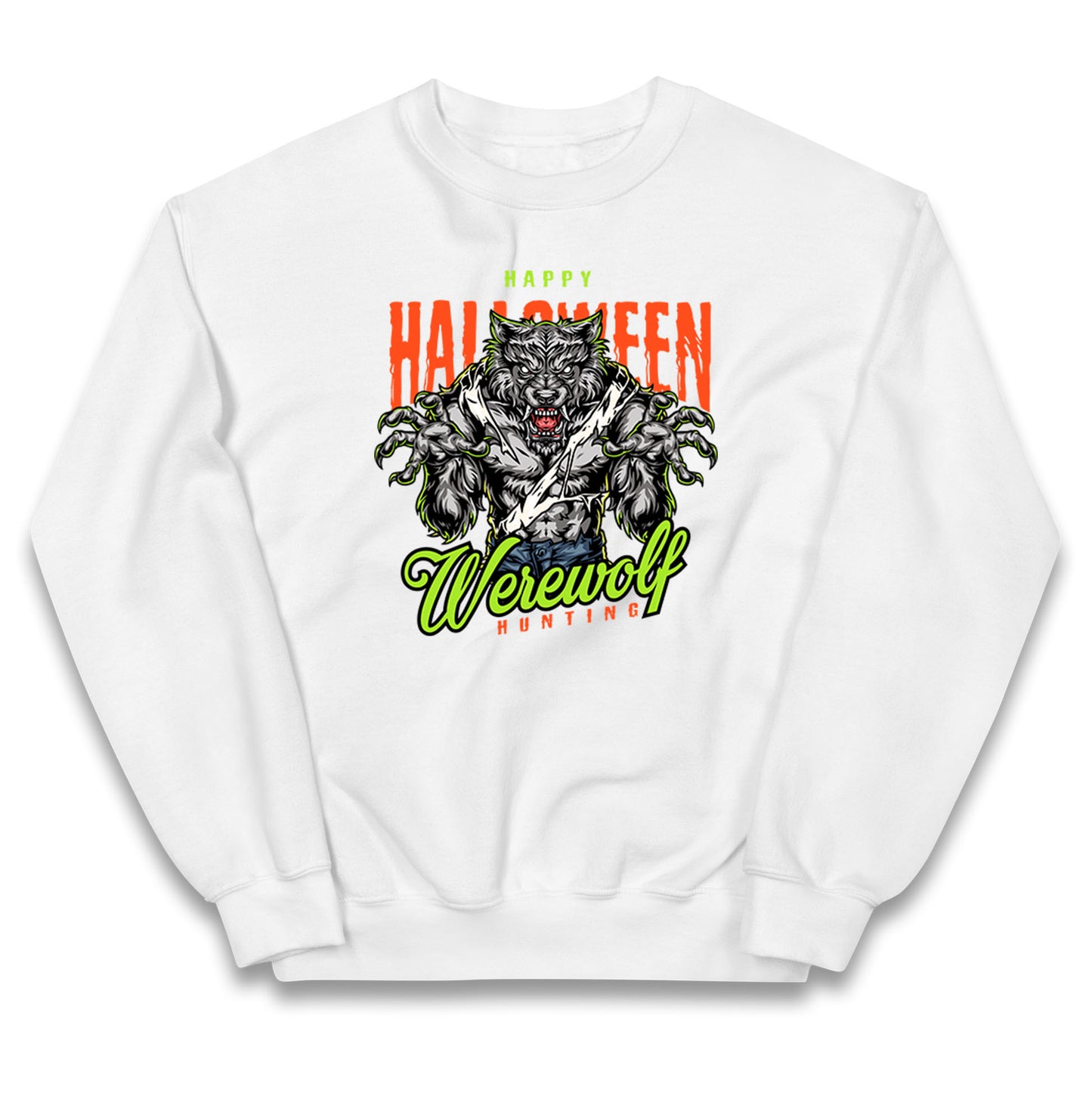 Halloween Werewolf Kids Jumper