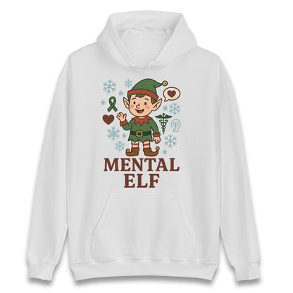 Mental Health Christmas Hoodie