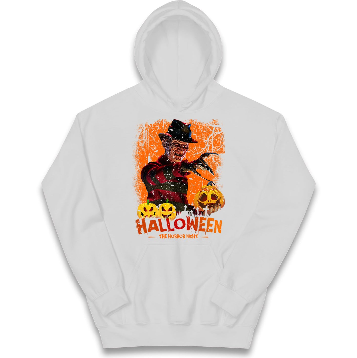 Freddy Krueger Halloween Horror Night Kids Hoodie