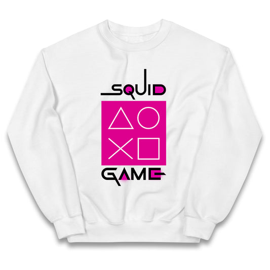 Squid Game Shapes kids Jumper
