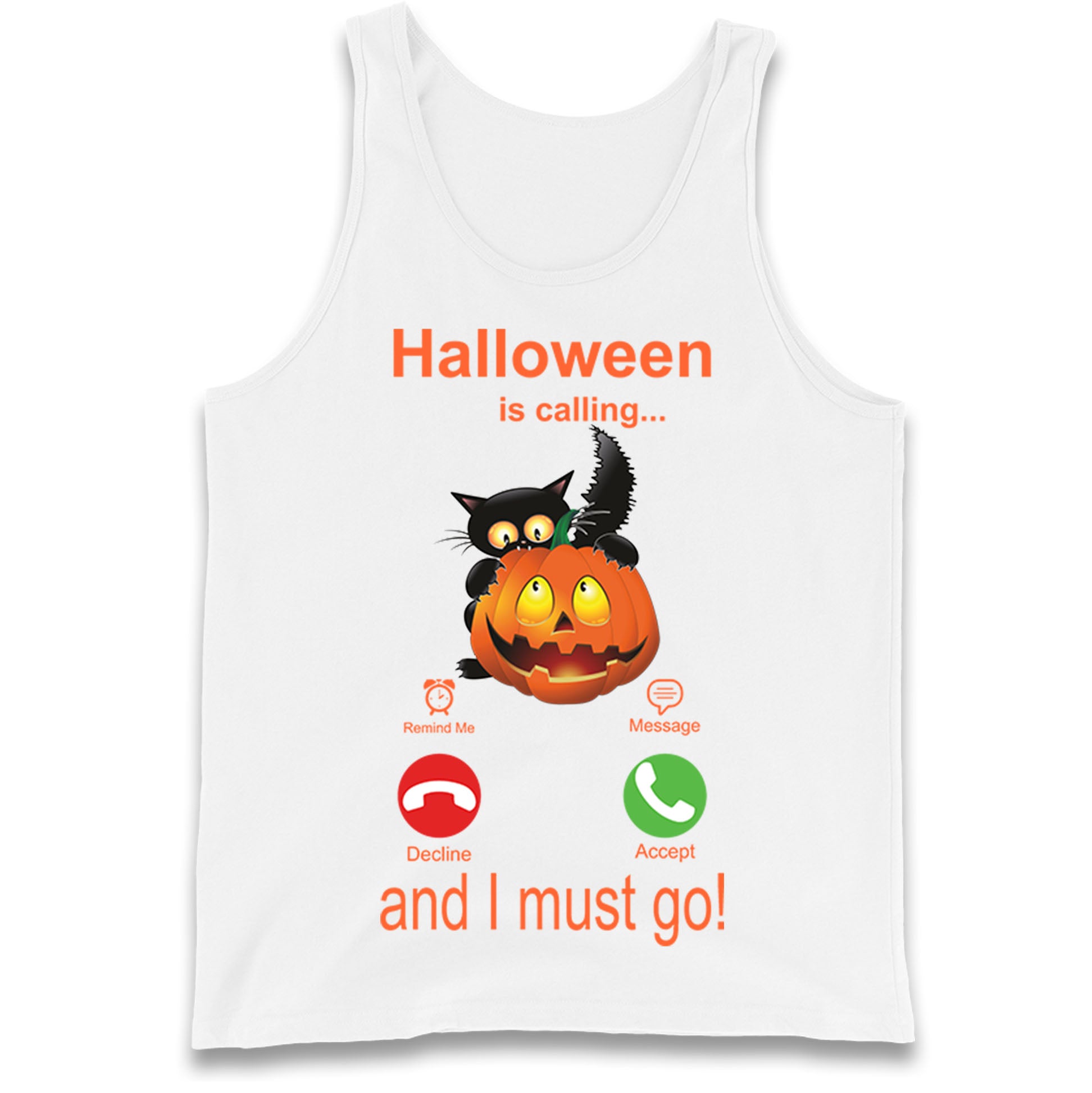 Halloween Is Calling Tank Top
