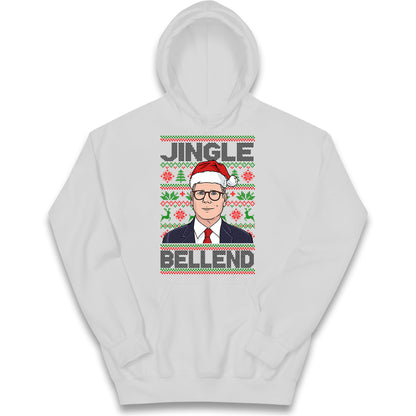 Keir Starmer Jingle Bell End Kids Hoodie 