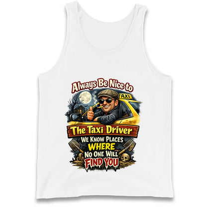 Taxi Driver Tank Top