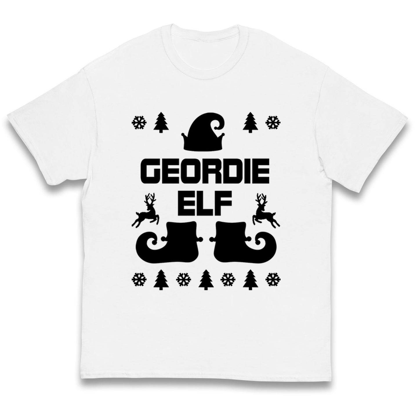 Geordie Christmas Kids T Shirt
